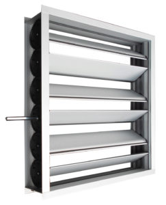 Damper SER 100 Extruded aluminium (FRAME 115 mm) #0 | Enginia S.r.l.