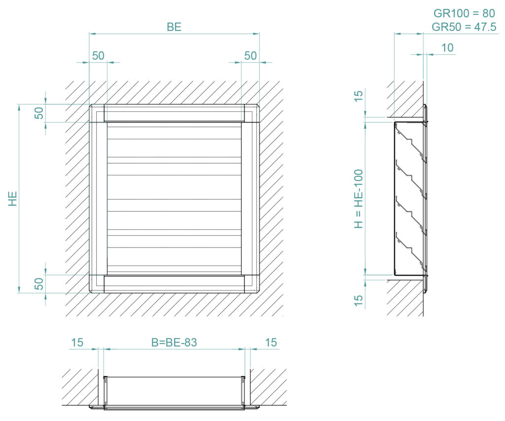 Griglie Serie Grall DT 1