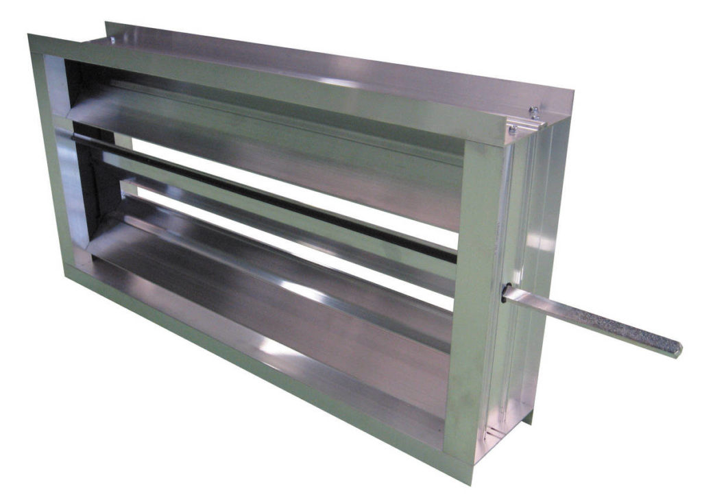 Damper SER 100 Extruded aluminium #0 | Enginia S.r.l.