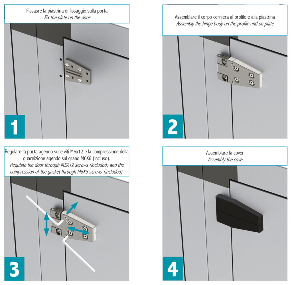 Cerniera Serie CFG 570 #1 | Enginia S.r.l.