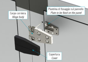 Cerniera Serie CFG 570 regolabile 1